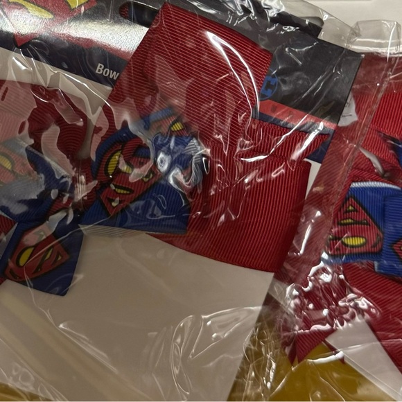 Superman DC Girls Big Hairbow Bundle - Picture 2 of 2